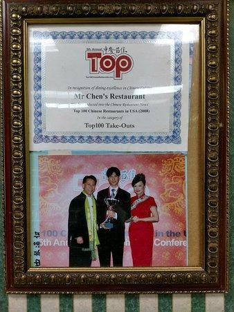 Mr Chen's Restaurant