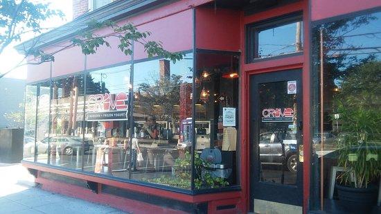 Crave Burgers + Frozen Yogurt